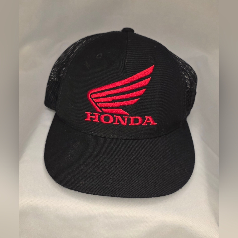 Honda Black and Red Cap